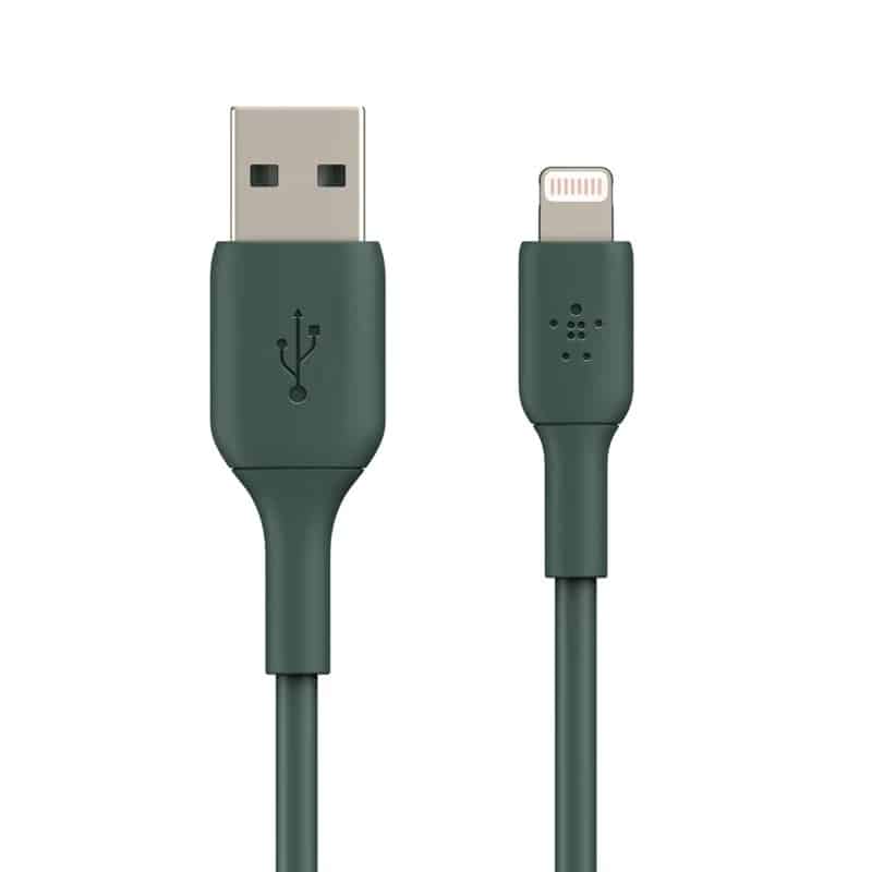 کابل شارژ USB-A به لایتنینگ بلکین مدل CAA001bt1MMG طول 1 متر